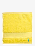 POLO PLAYER Wash towel - YELLOW