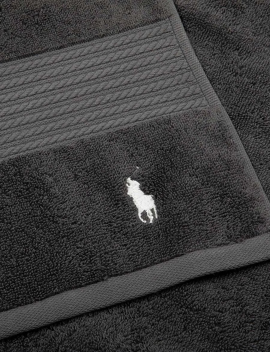 Ralph Lauren Home - PLAYER Bath sheet - badehåndklæder - charcoal - 2