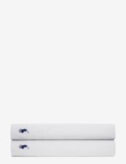 Ralph Lauren Home - PLAYER Flat sheet - vooditekstiilid - white - 0