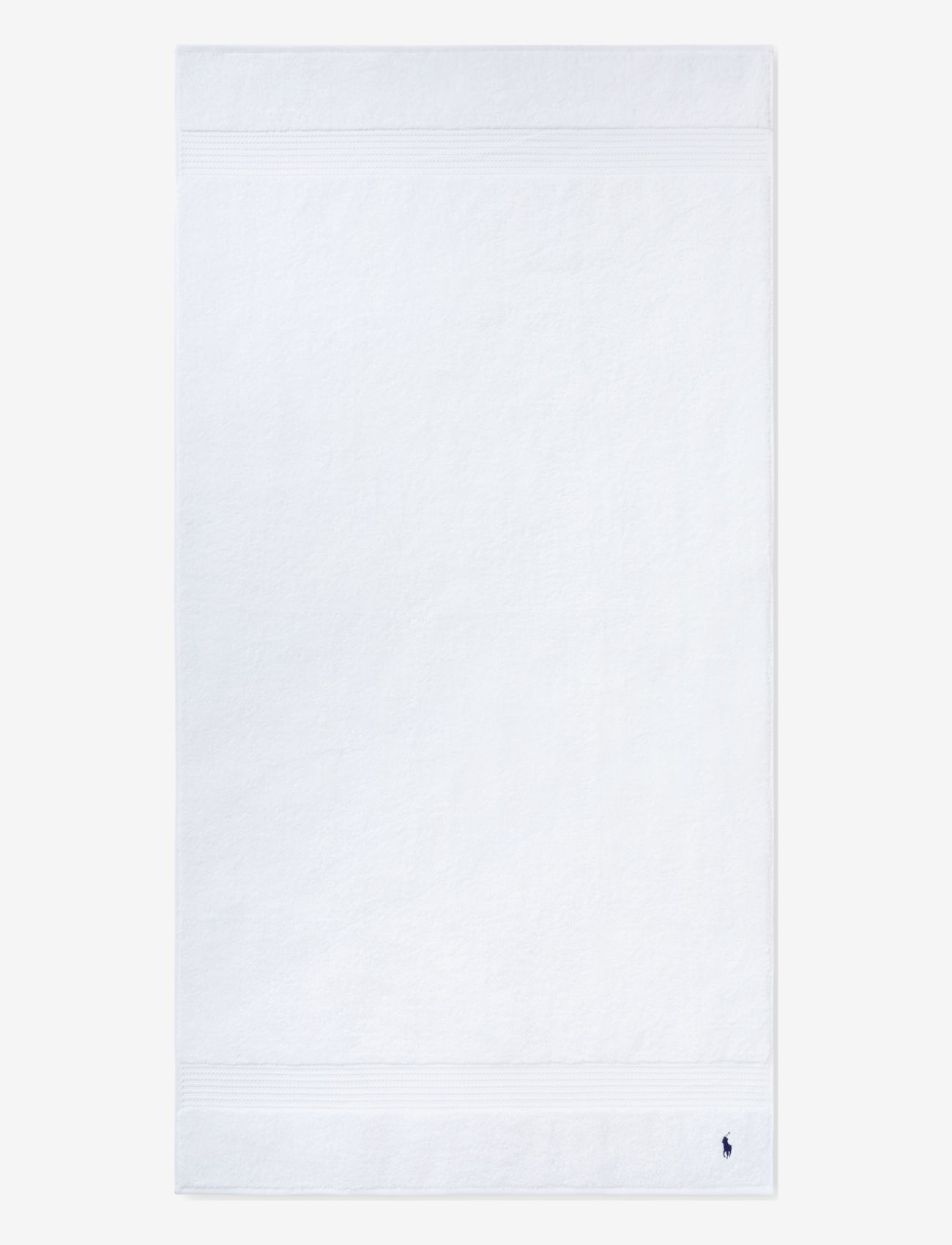 Ralph Lauren Home - PLAYER Bath towel - handdukar & badlakan - white - 1