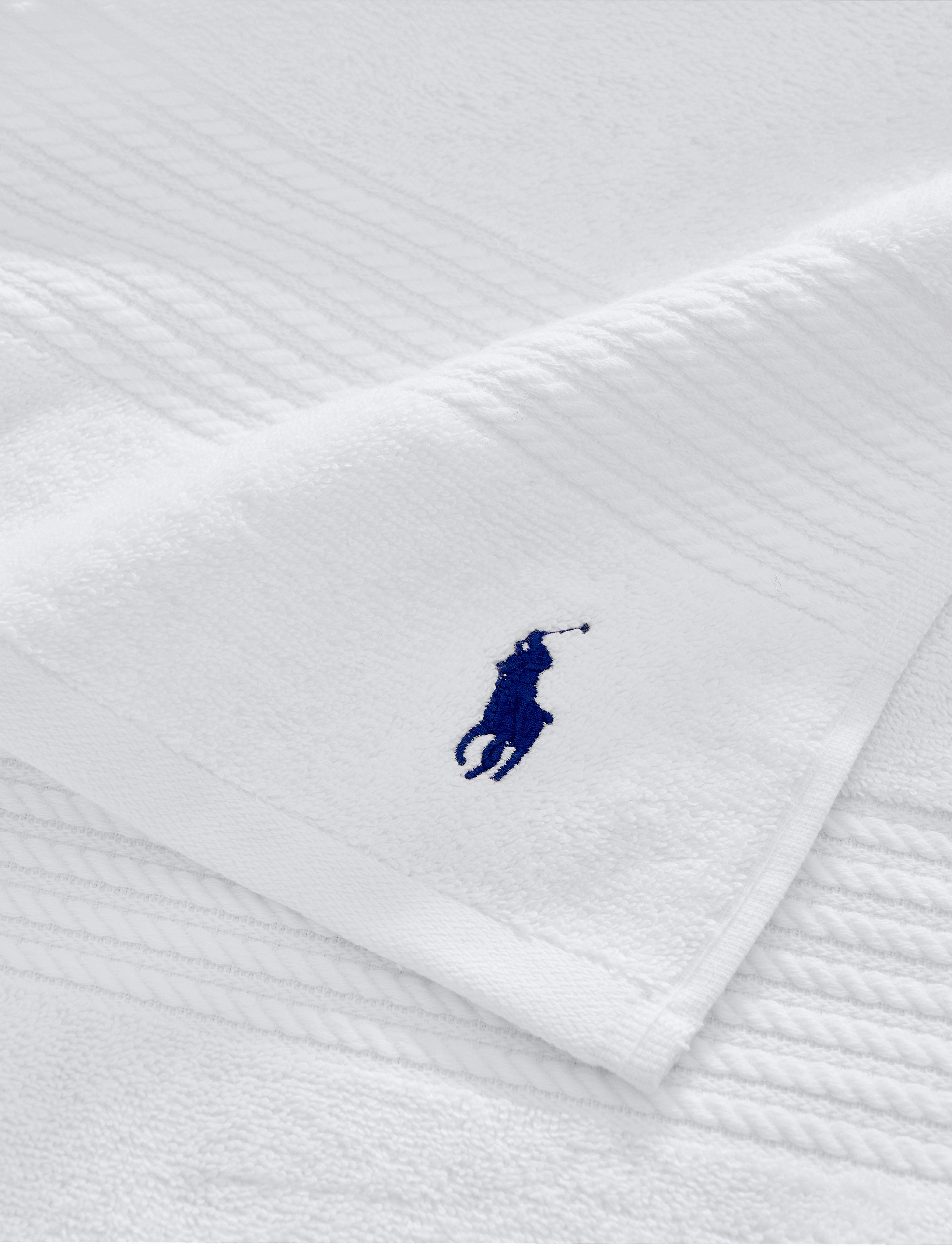 Ralph Lauren Home - PLAYER Bath towel - saunalinad - white - 2