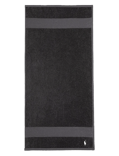 Ralph Lauren Home POLO PLAYER Handtowel - Handtücher - CHARCOAL / black