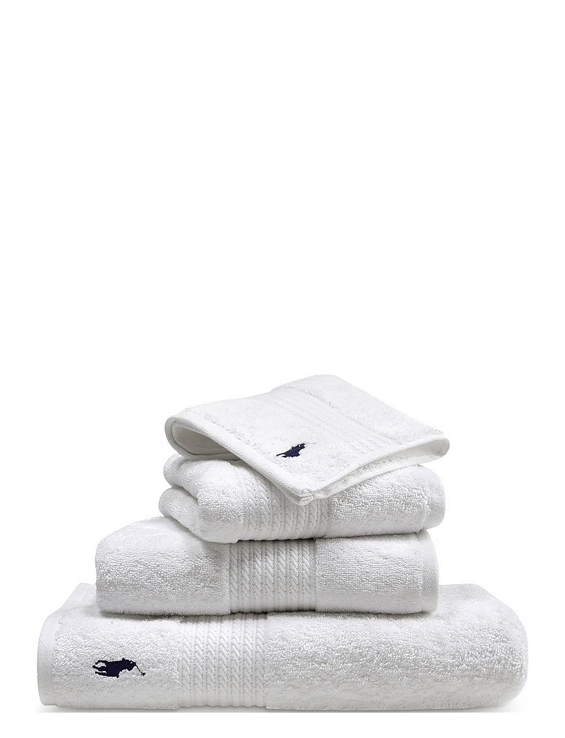Ralph Lauren Home - POLO PLAYER Handtowel - handtücher & badetücher - white - 1