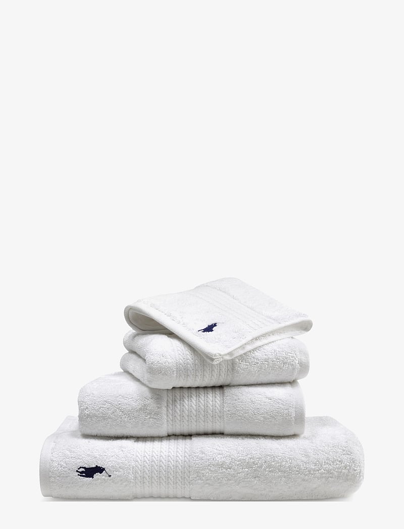 Ralph Lauren Home - POLO PLAYER Handtowel - handtücher & badetücher - white - 2