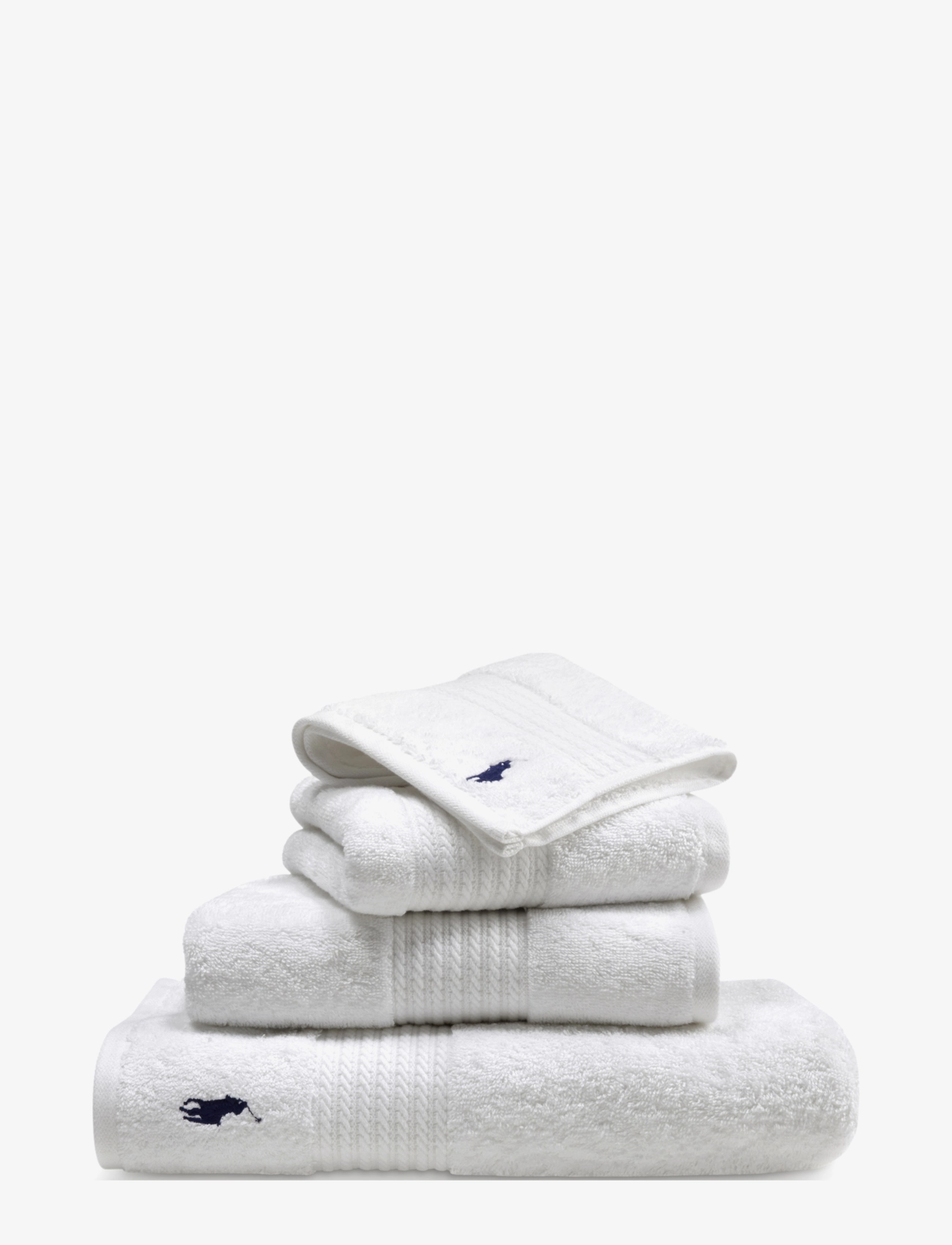Ralph Lauren Home - POLO PLAYER Handtowel - handtücher & badetücher - white - 2