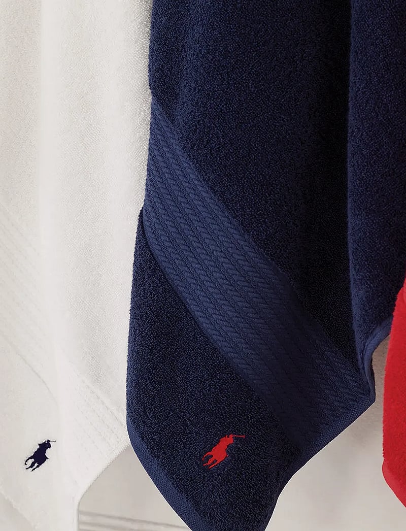 Ralph Lauren Home - POLO PLAYER Handtowel - handtücher & badetücher - white - 5