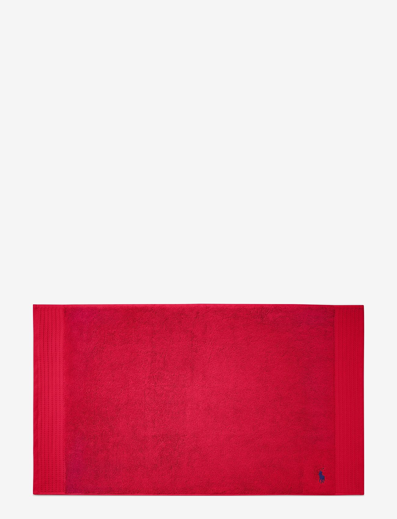 Ralph Lauren Home - PLAYER Bath mat - badrumsmattor - red rose - 0
