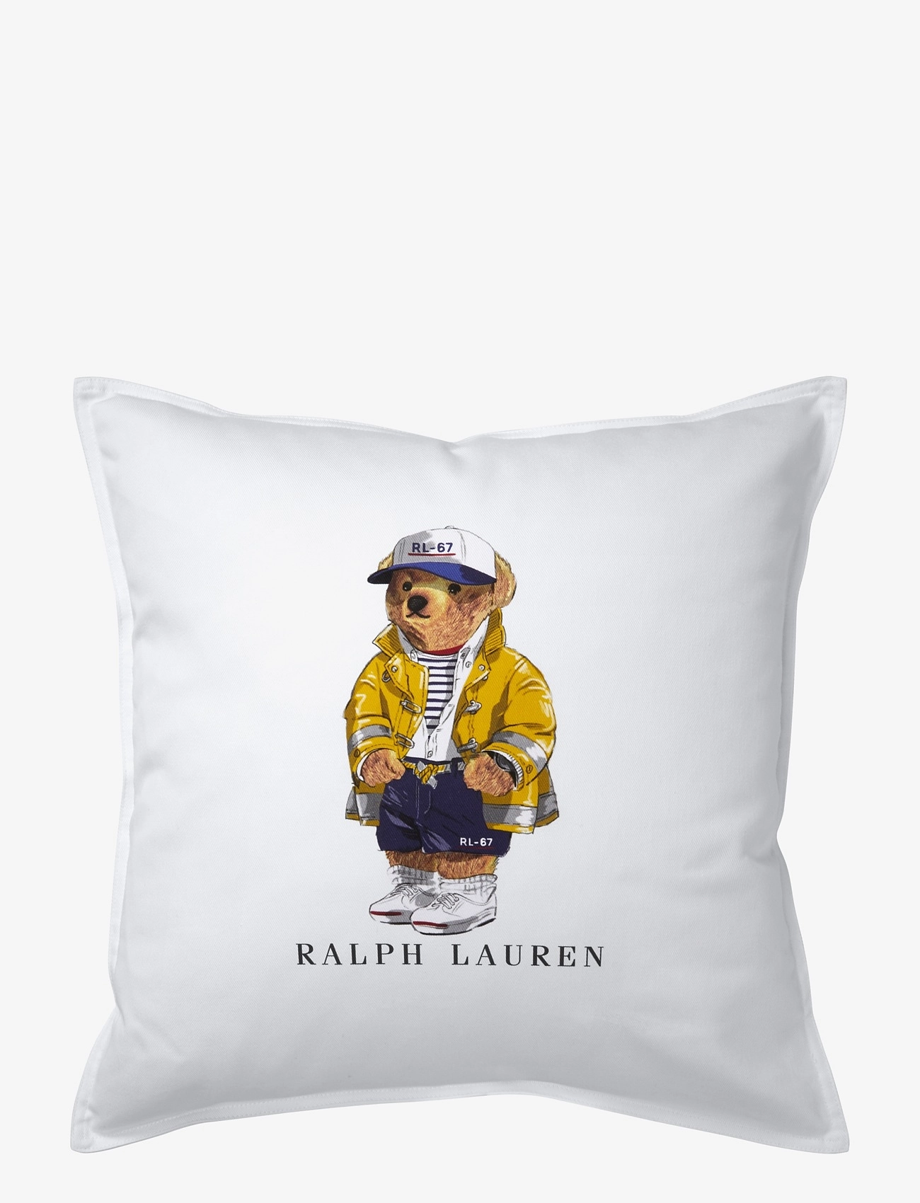 RALPH LAUREN Einrichtung Rl67Bear Cushion Cover Weiß - 50X50CM - Unisex