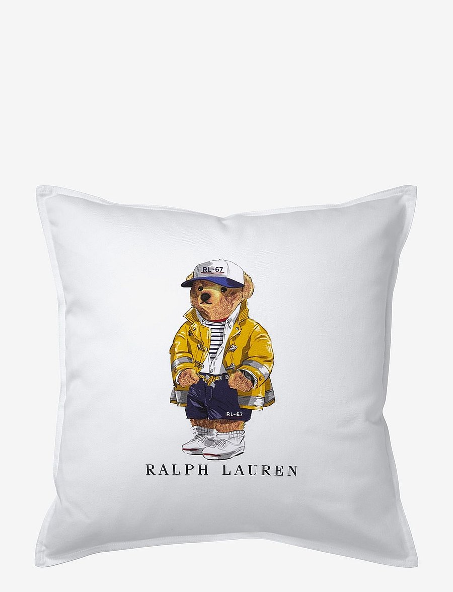 Ralph Lauren Home - RL67BEAR Cushion cover - kissenbezüge - white - 0