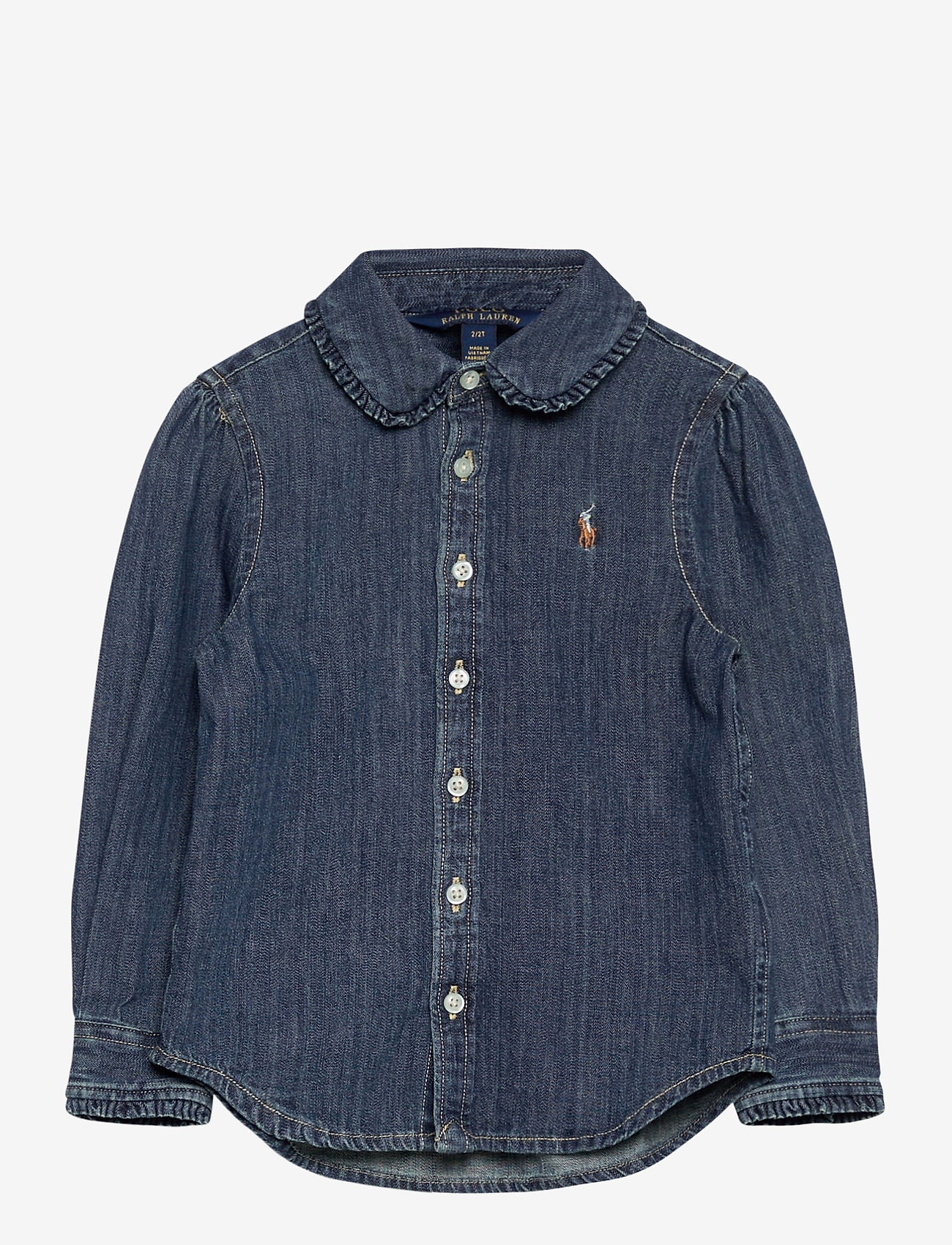 Ralph Lauren Kids - LT WT DENIM-DENIM SHIRT-TP-SHT - indigo - 0