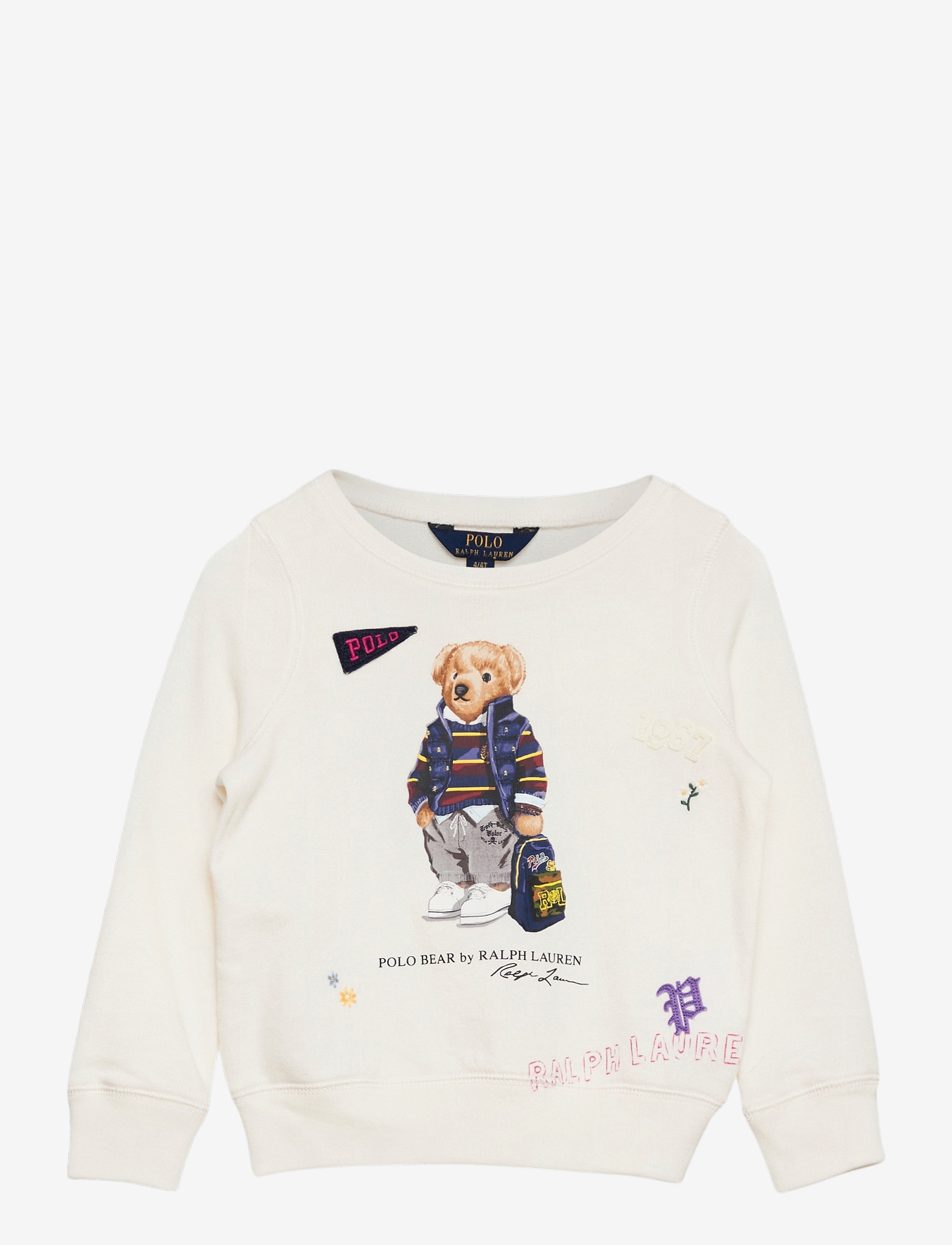 Ralph Lauren Kids - Backpack Bear Sweatshirt - nevis - 0