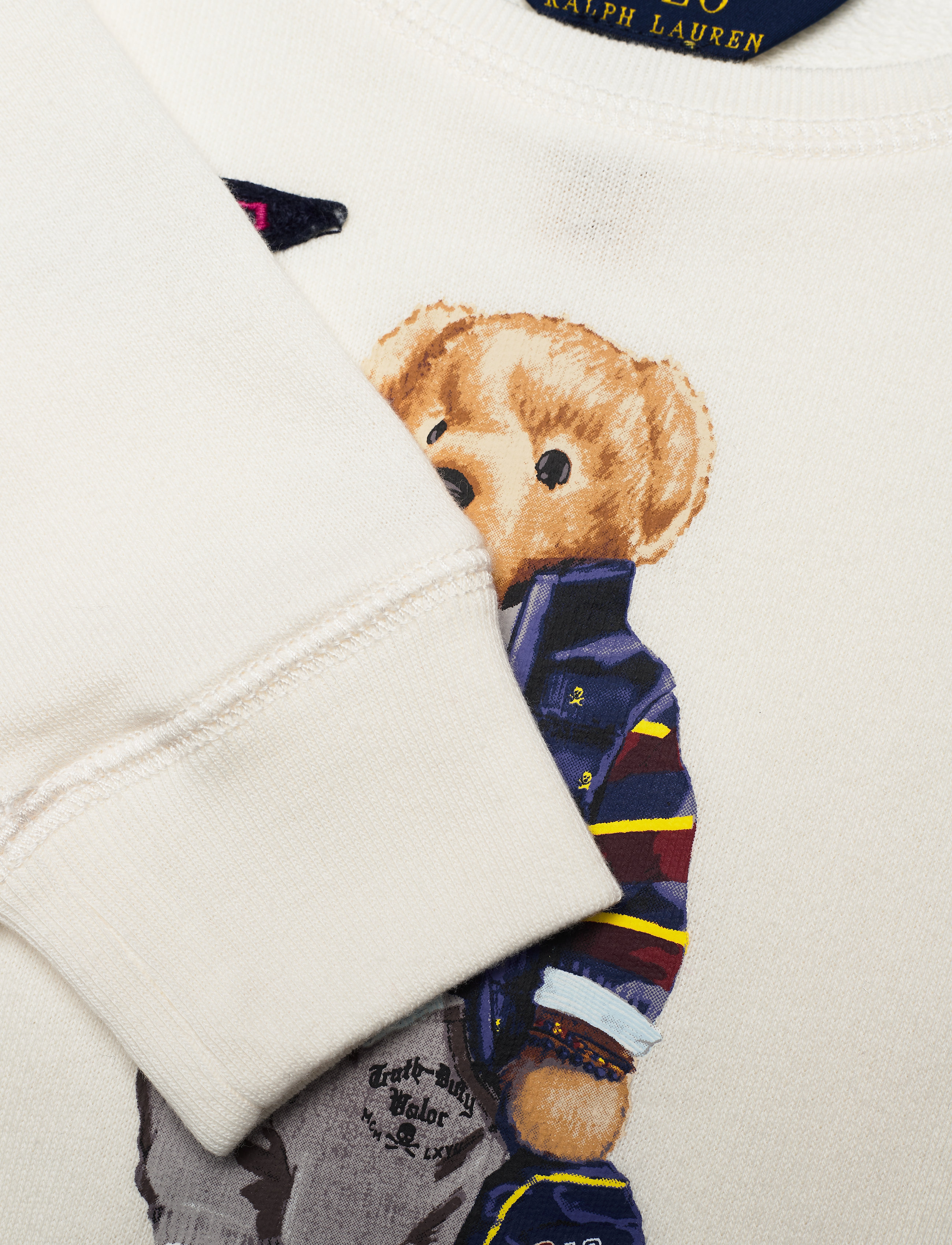 Ralph Lauren Kids - Backpack Bear Sweatshirt - nevis - 4