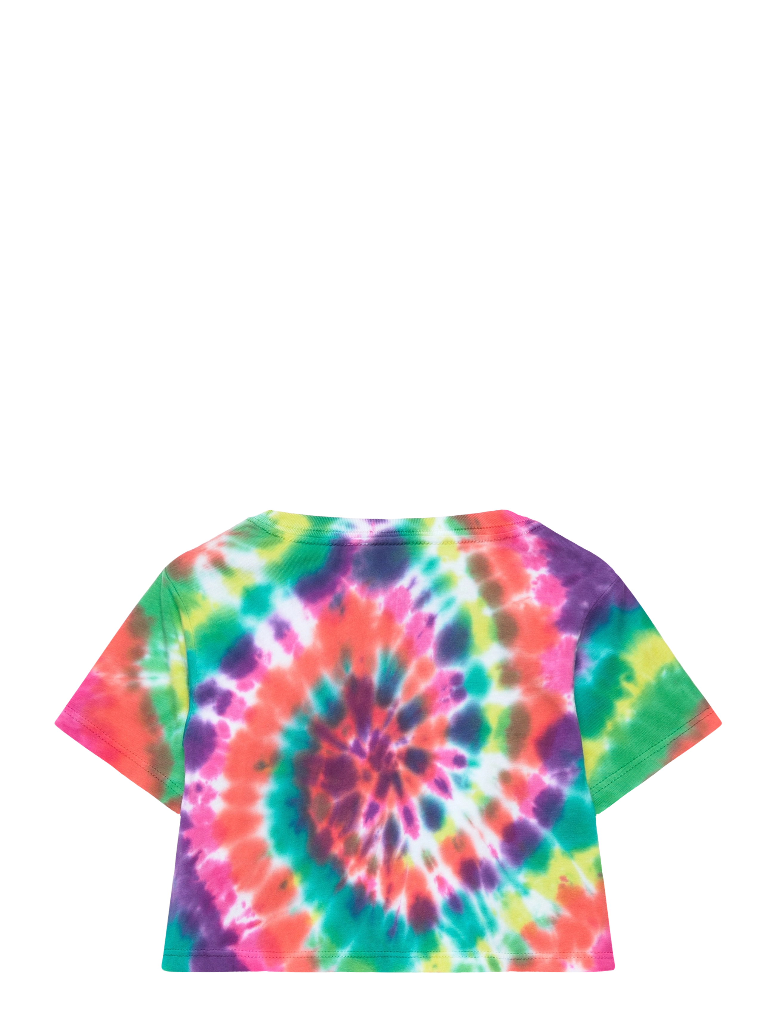 Ralph Lauren Kids - 30/1 JERSEY-CROP TEE-KN-TSH - rainbow tie dye - 1
