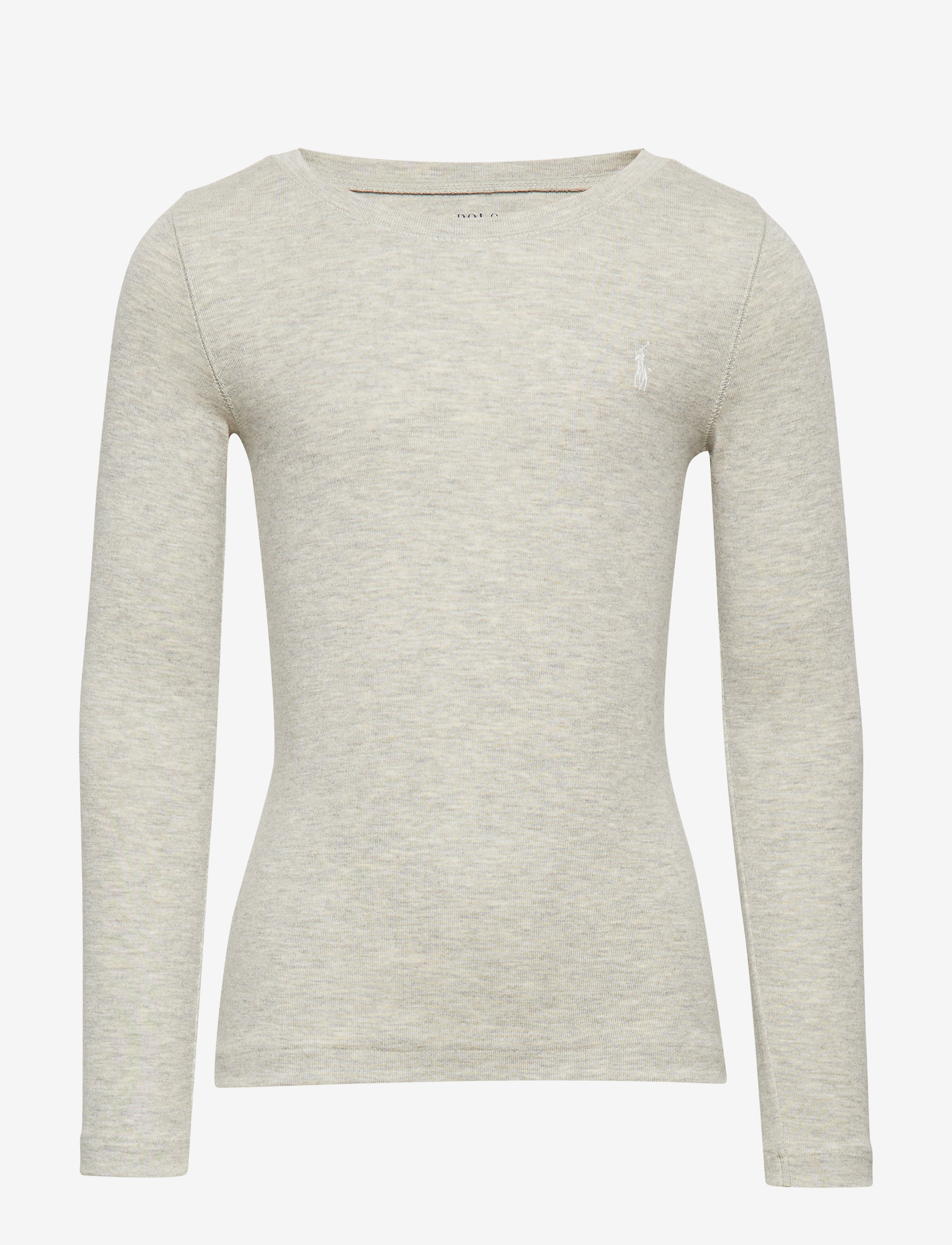 Ralph Lauren Kids - Cotton-Modal Long-Sleeve Tee - light sport heath - 0