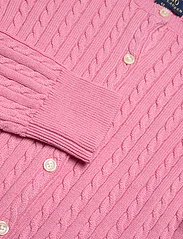 Ralph Lauren Kids - Mini-Cable Cotton Cardigan - cardigans - florida pink w/ o - 2