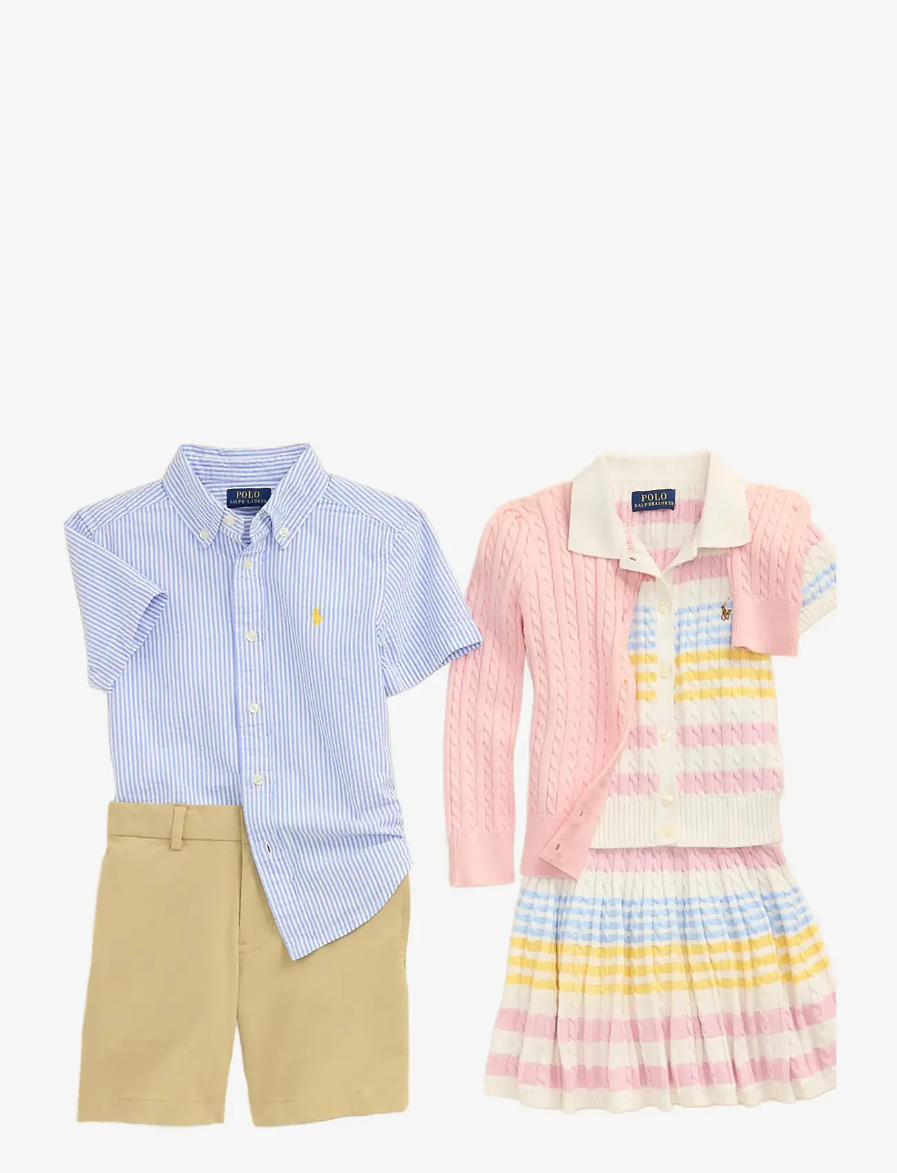 Ralph Lauren Kids - COTTON-TP-SWT - kardiganid - hint of pink - 2