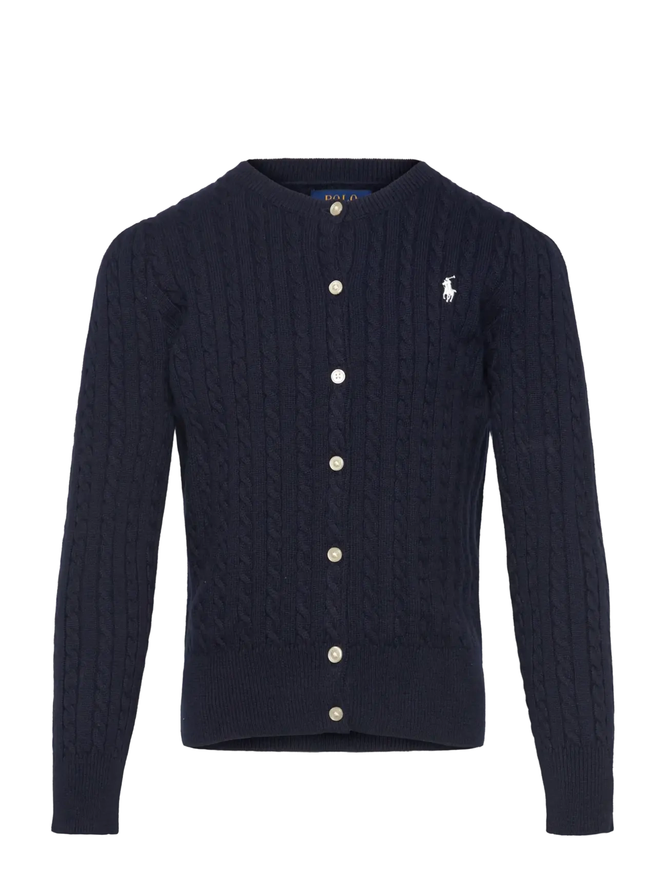 Ralph Lauren Kids - COTTON-TP-SWT - cardigans - hunter navy - 1
