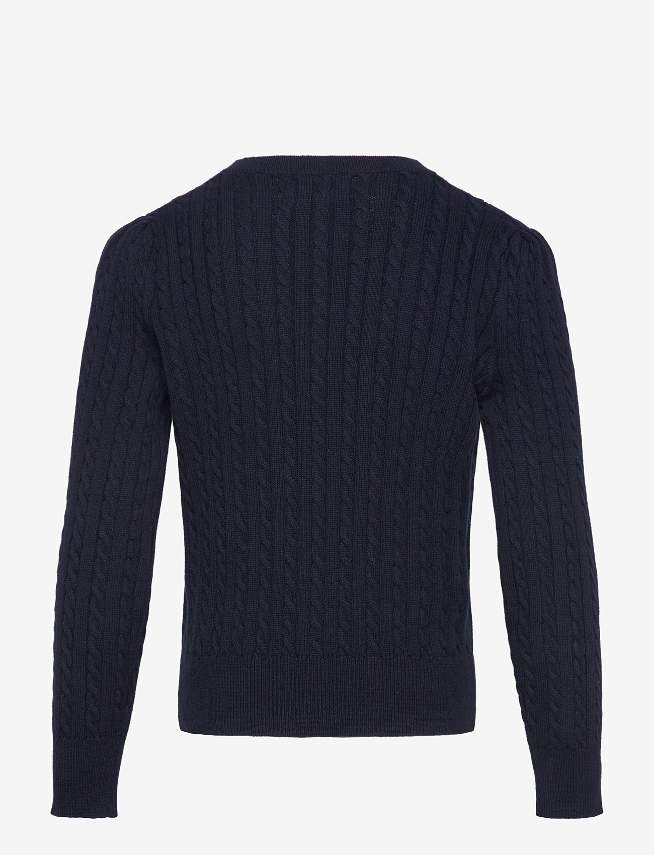 Ralph Lauren Kids - Mini-Cable Cotton Cardigan - cardigans - hunter navy - 2