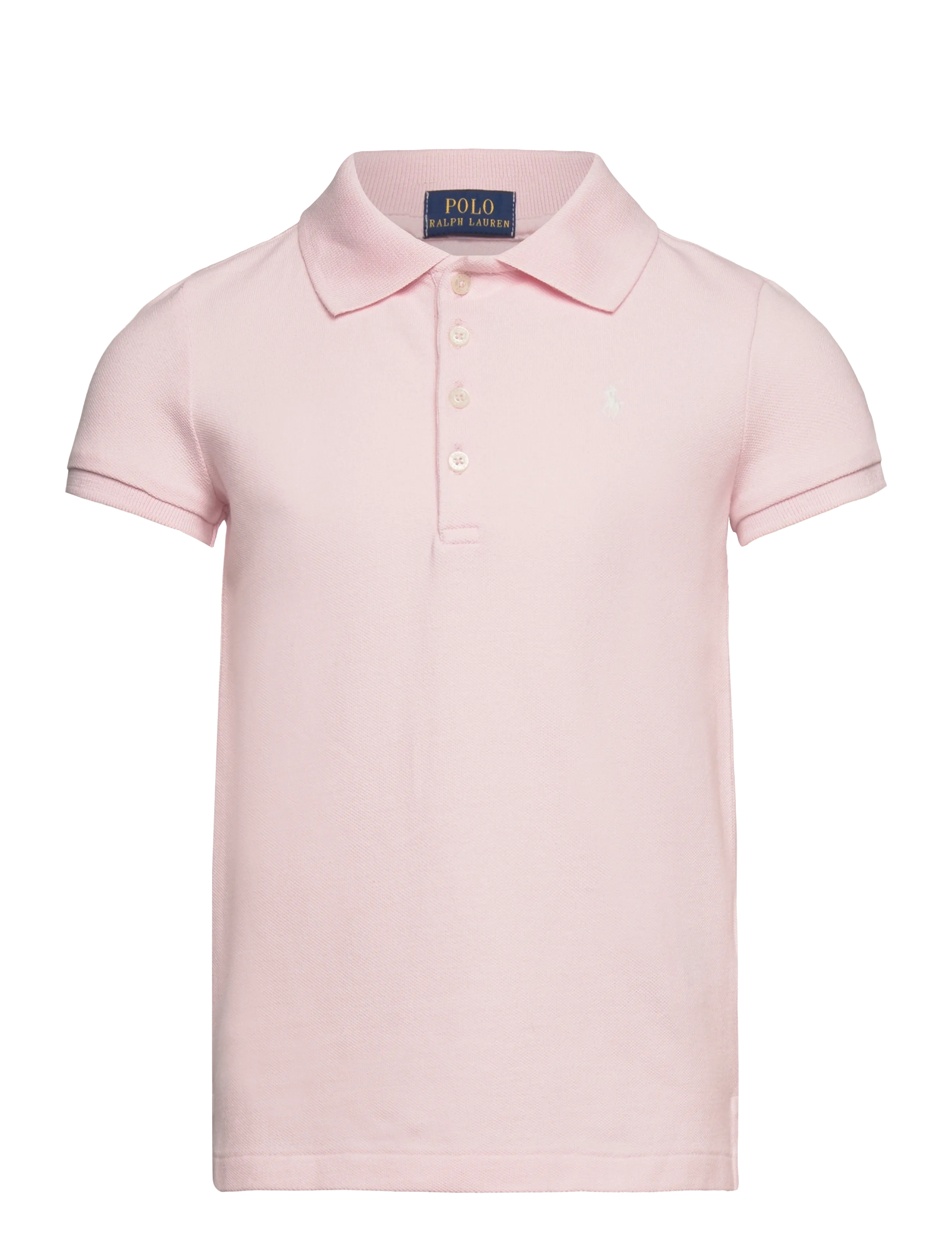 Ralph Lauren Kids - MESH-SS POLO SHIRT - kurzärmelig - hint of pink - 1