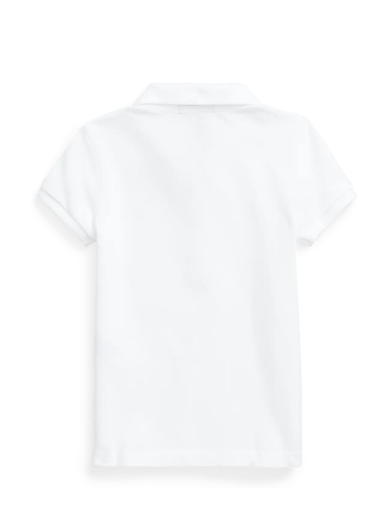 Ralph Lauren Kids - Stretch Cotton Mesh Polo Shirt - short-sleeved polos - white - 2