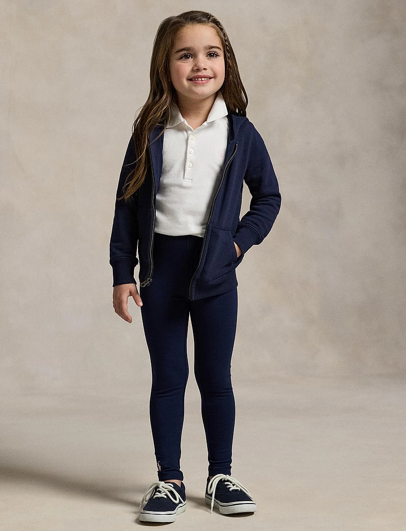 Ralph Lauren Kids - Stretch Mesh Polo Shirt - kortärmade pikéer - white - 0