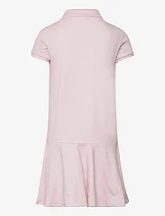 Ralph Lauren Kids - Stretch Mesh Polo Dress - lyhythihaiset arkimekot - hint of pink w/ w - 1