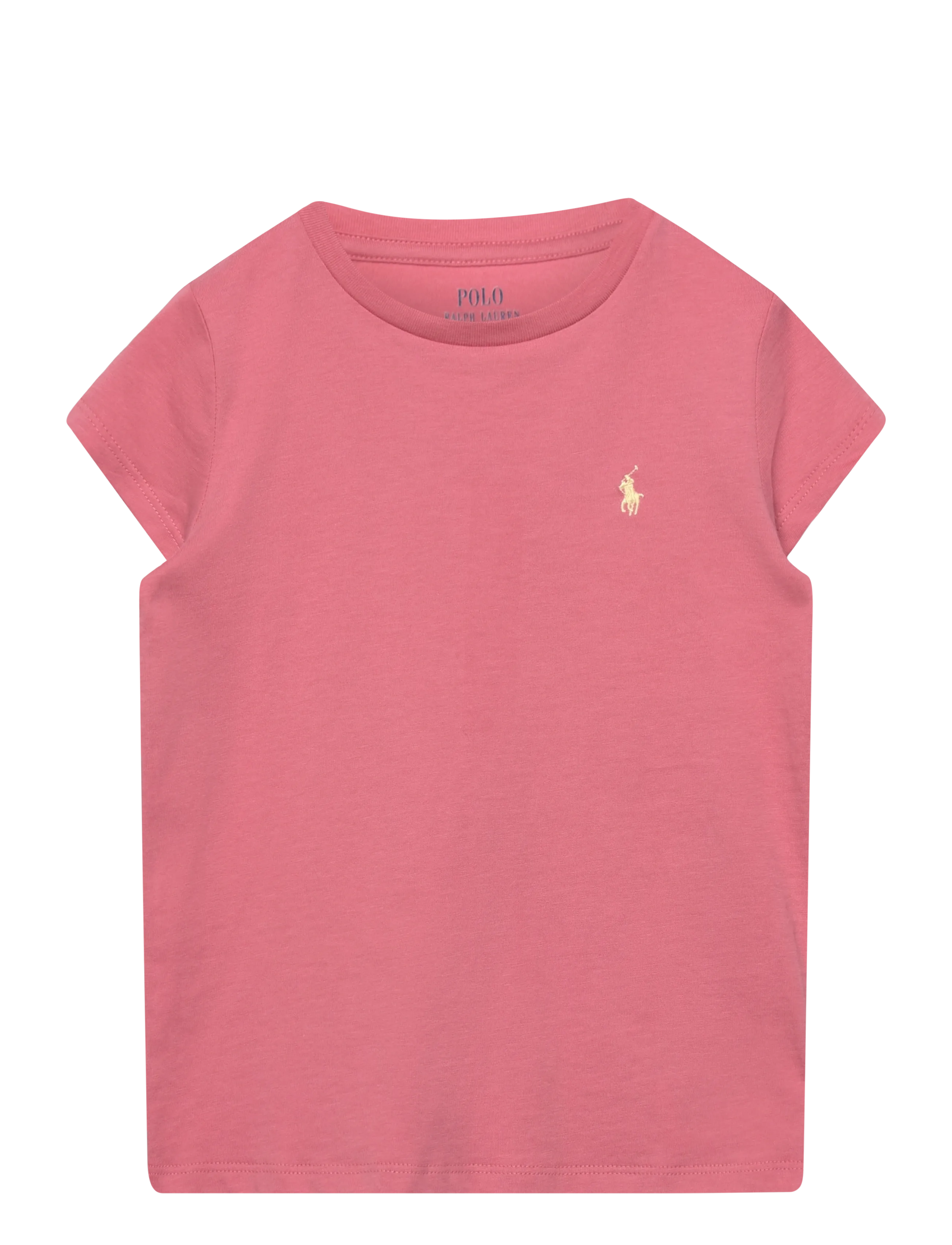 Ralph Lauren Kids Cotton Jersey Tee - Topper & T-skjorter - DESERT ROSE SP26 / pink/rose
