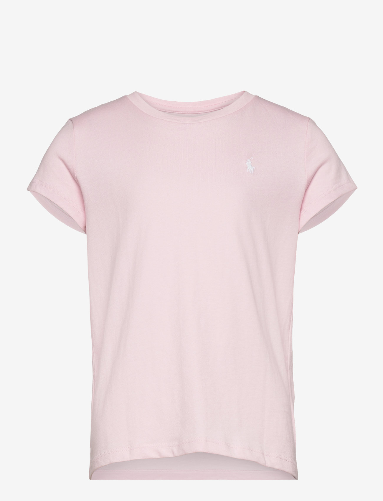 Ralph Lauren Kids - 30/1 JERSEY-SS CN TEE-TP-KNT - stutterma bolir - hint of pink - 0