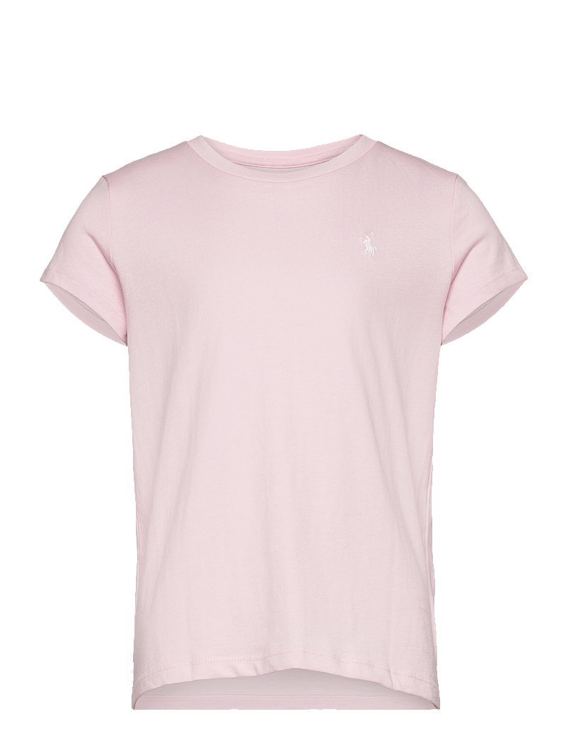 Ralph Lauren Kids - 30/1 JERSEY-SS CN TEE-TP-KNT - stutterma bolir - hint of pink - 0