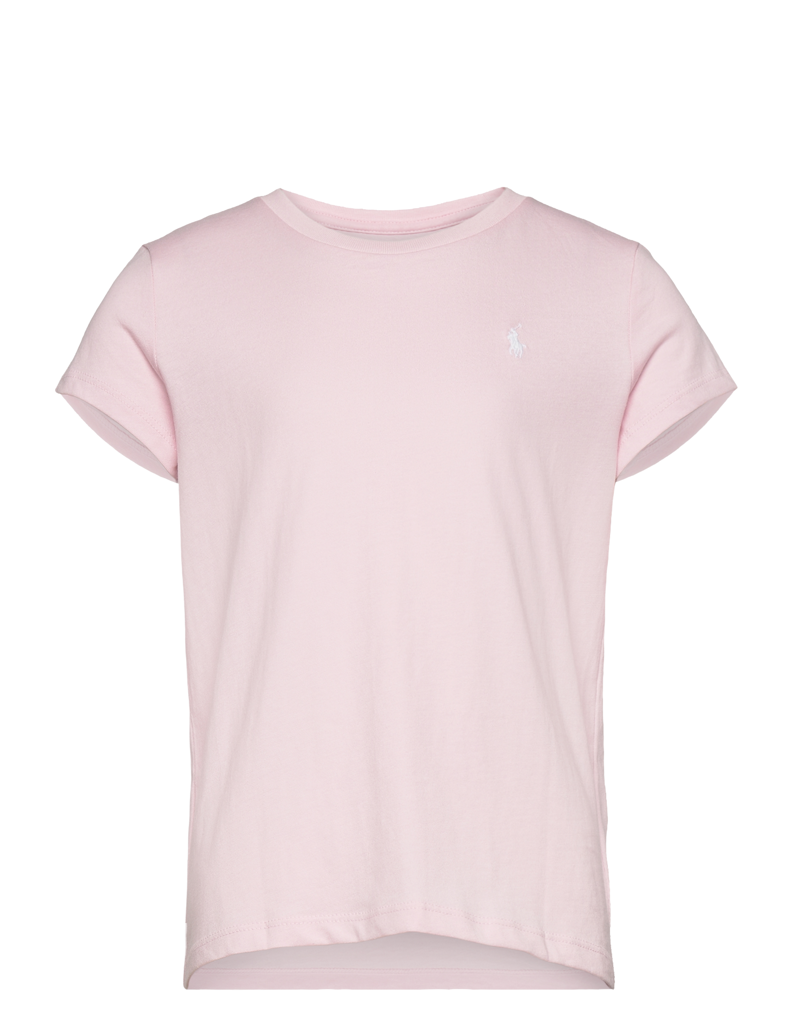Ralph Lauren Kids 30/1 JERSEY-SS CN TEE-TP-KNT - Last chance - HINT OF PINK / pink/rose