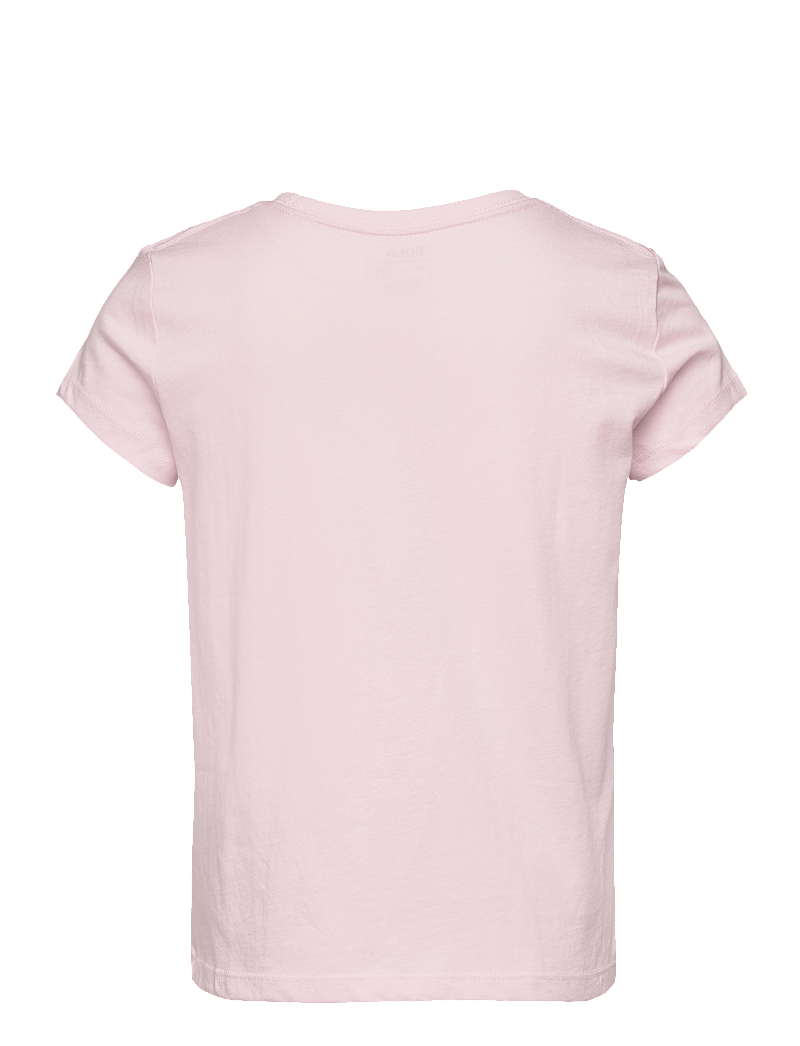 Ralph Lauren Kids - 30/1 JERSEY-SS CN TEE-TP-KNT - stutterma bolir - hint of pink - 1