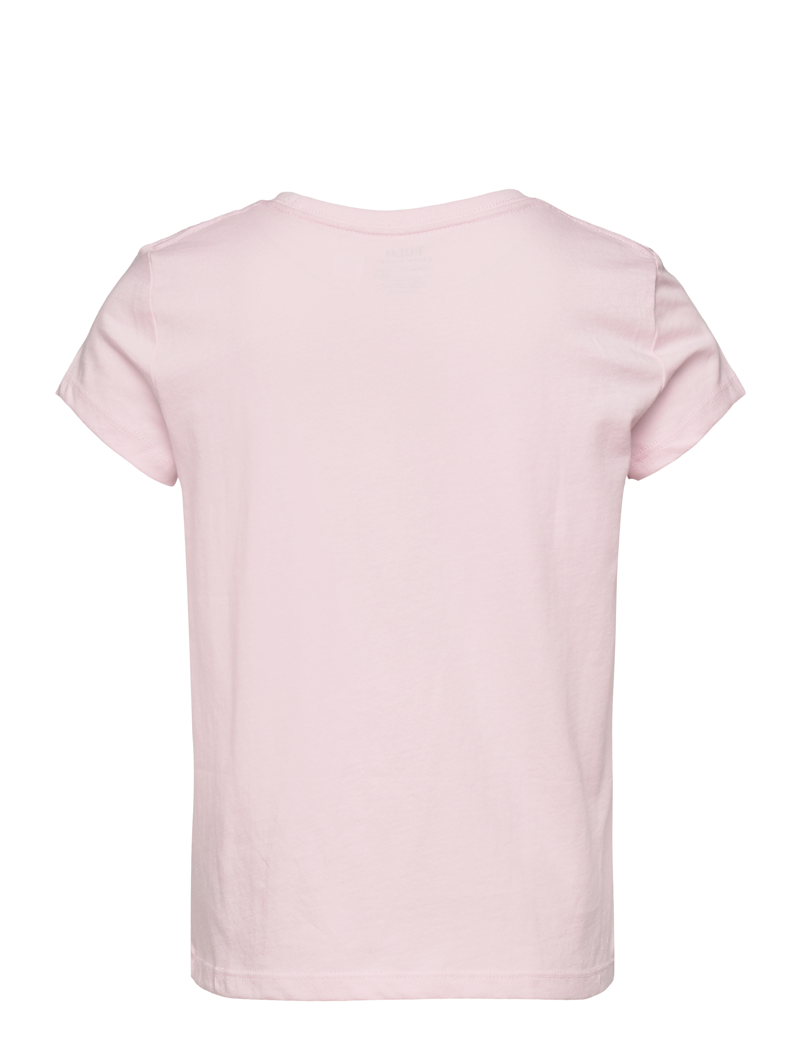 Ralph Lauren Kids - 30/1 JERSEY-SS CN TEE-TP-KNT - kurzärmelige - hint of pink - 1