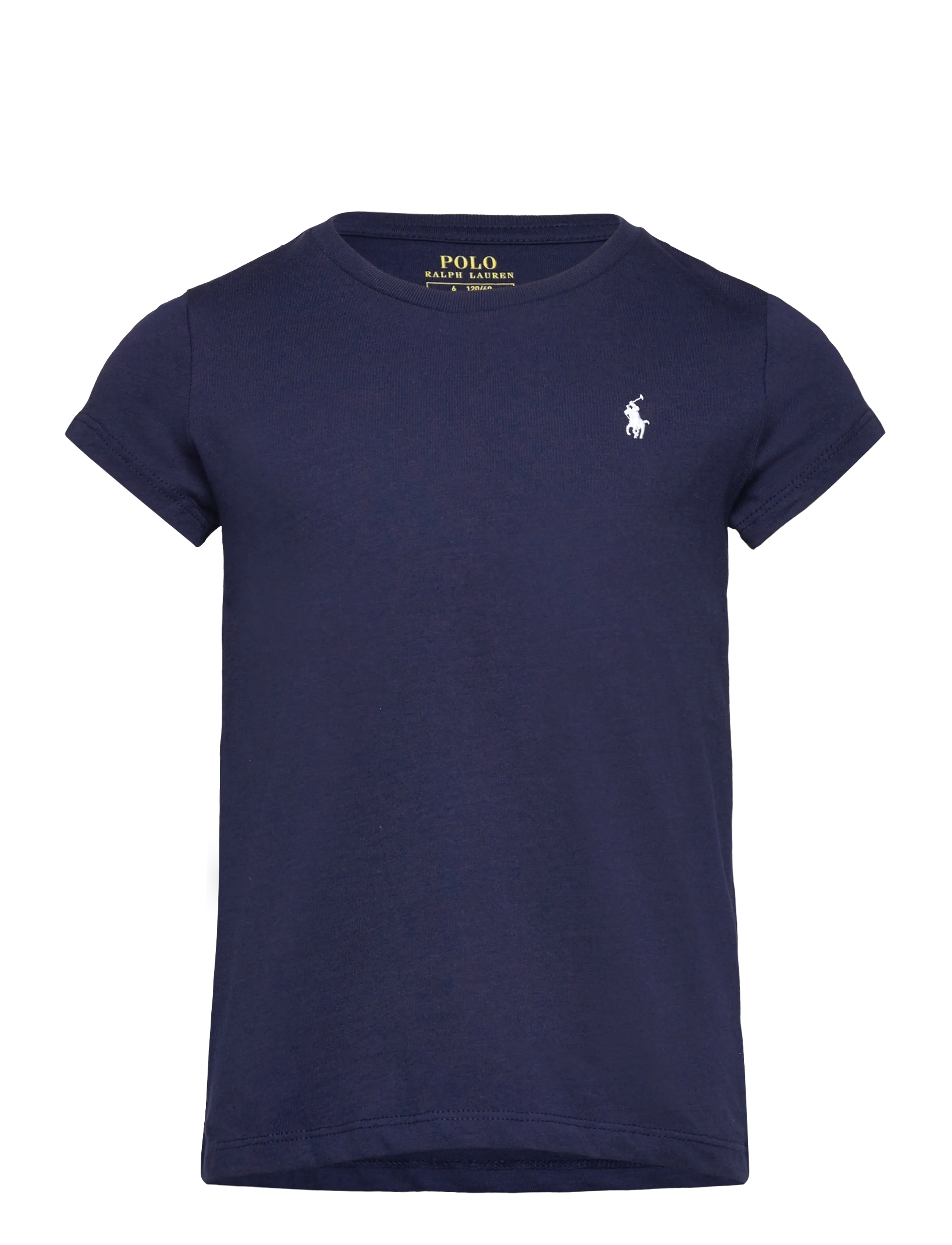 Ralph Lauren Kids 30/1 JERSEY-SS CN TEE-TP-KNT - Kortærmede T-shirts - NEWPORT NAVY W/WH / navy