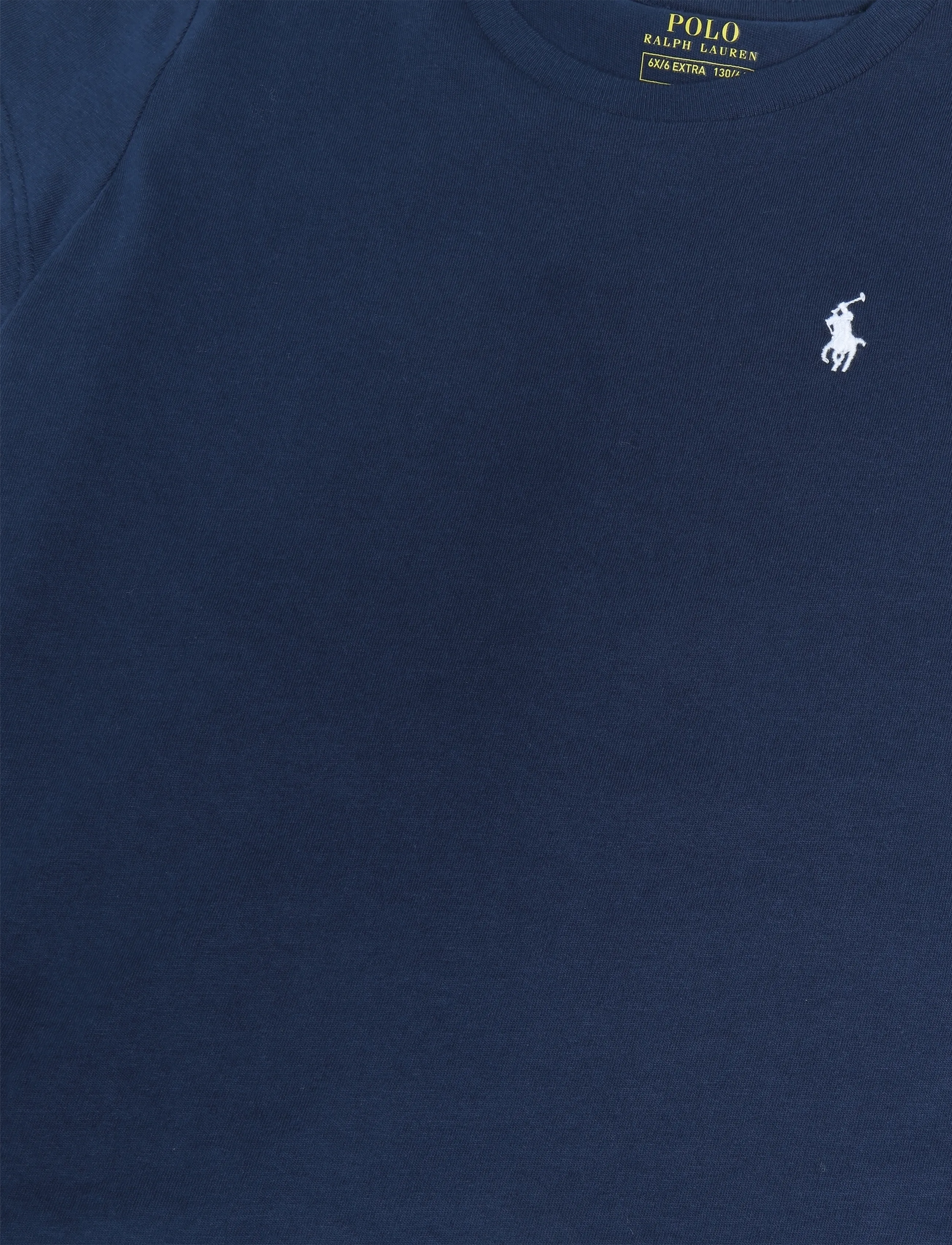 Ralph Lauren Kids - 30/1 JERSEY-SS CN TEE-TP-KNT - kurzärmelige - newport navy w/white - 2