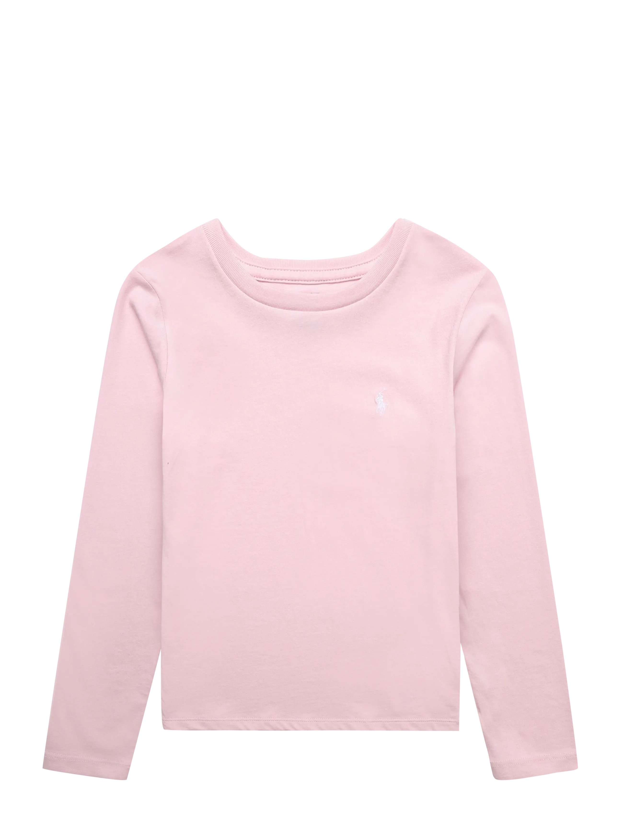 Ralph Lauren Kids Cotton Jersey Tee - Tagasi kooli - HINT OF PINK / pink/rose