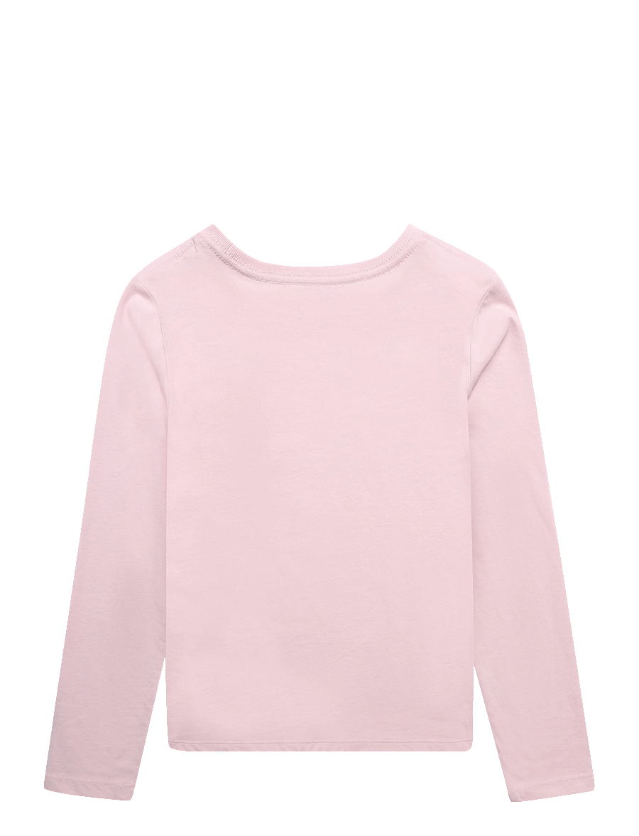 Ralph Lauren Kids - Cotton Jersey Tee - pikkade varrukatega t-särgid - hint of pink - 1