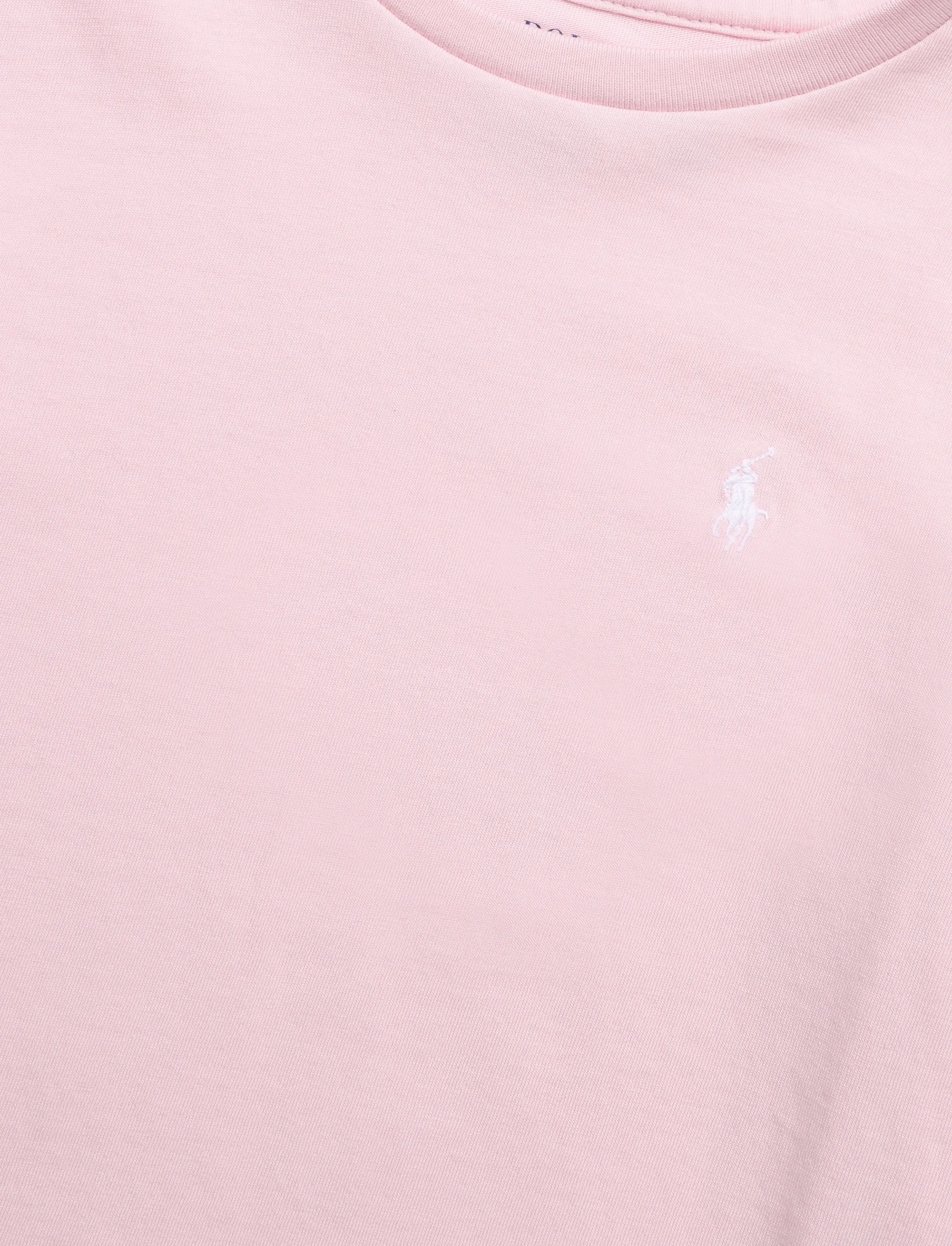 Ralph Lauren Kids - Cotton Jersey Tee - pikkade varrukatega t-särgid - hint of pink - 2