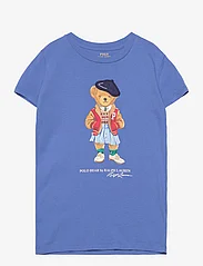 Ralph Lauren Kids - Polo Bear Cotton Jersey Tee - krótki rękaw - new england blue - 0