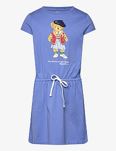 Polo Bear Cotton Jersey Dress, Ralph Lauren Kids