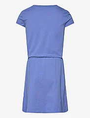 Ralph Lauren Kids - Polo Bear Cotton Jersey Dress - kortærmede hverdagskjoler - new england blue - 1