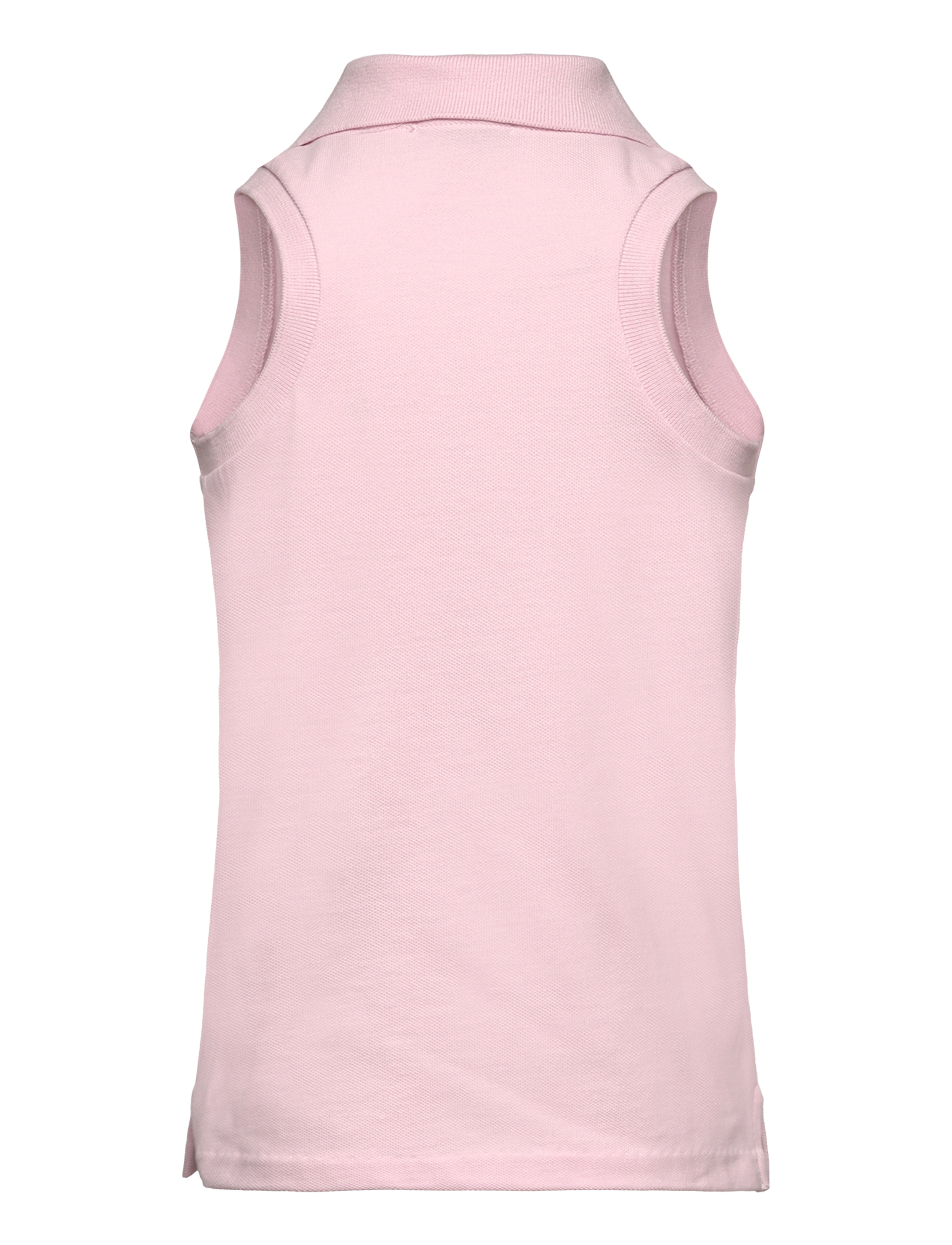 Ralph Lauren Kids - Sleeveless Cotton Mesh Polo Shirt - hint of pink - 1