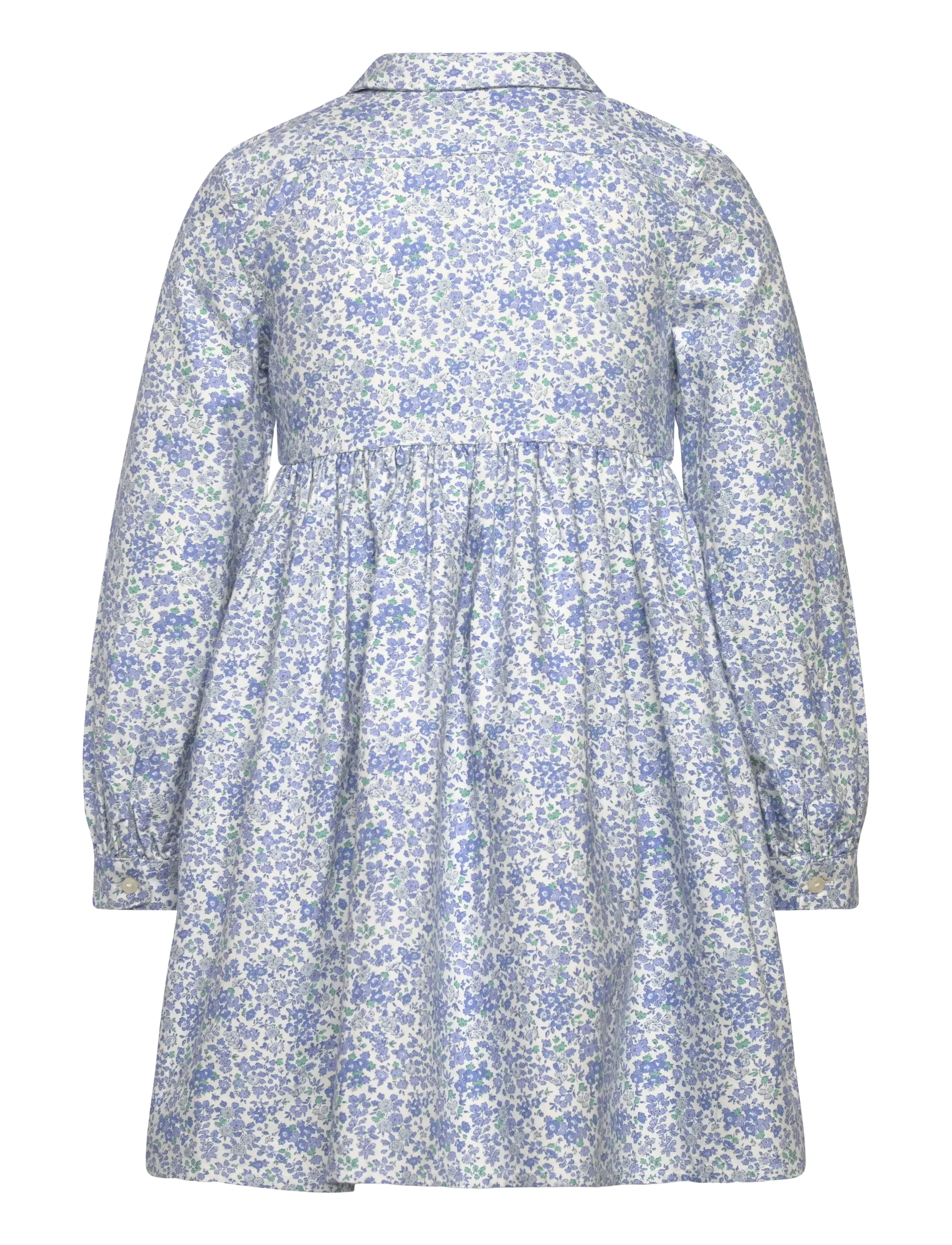 Ralph Lauren Kids - Floral Cotton Oxford Shirtdress - carolan floral ne - 1