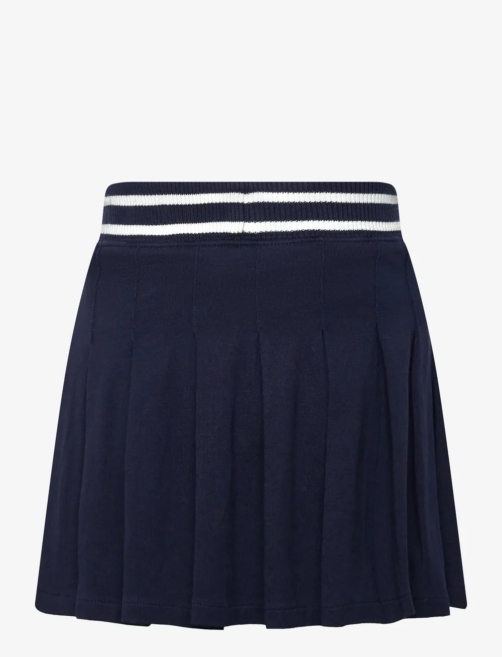 Ralph Lauren Kids - Pleated Cotton Jersey Skort - Šortai - refined navy - 2