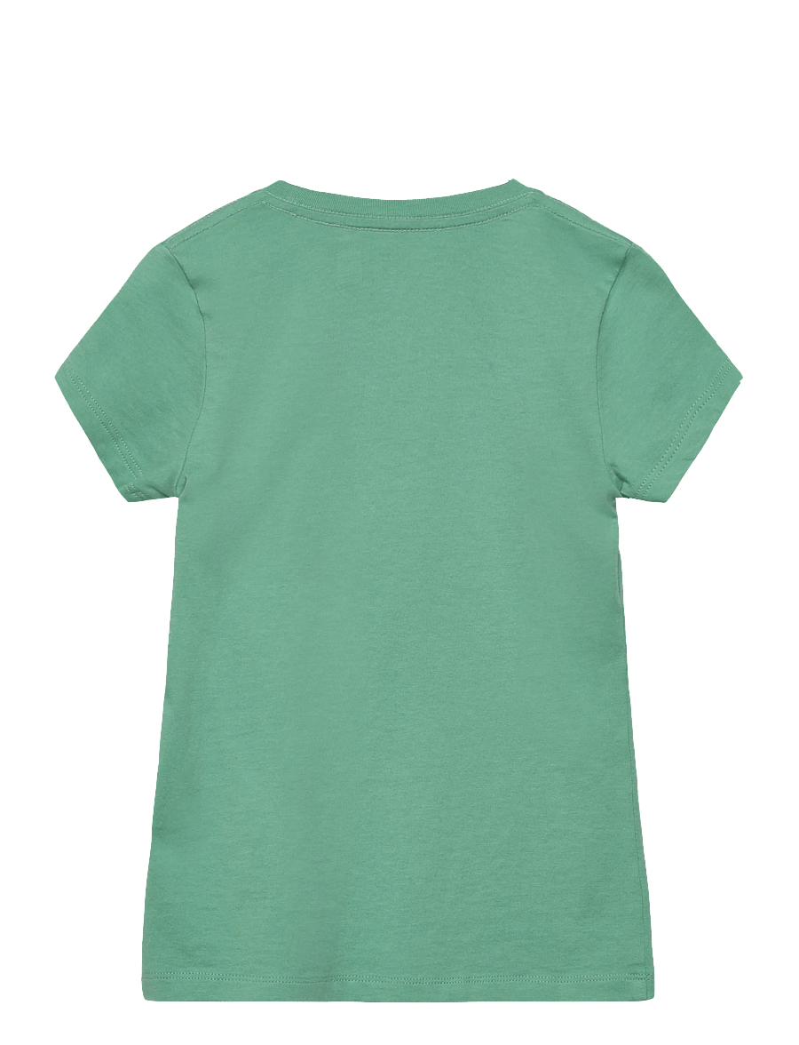 Ralph Lauren Kids - Dog-Print Cotton Jersey Tee - kortærmede t-shirts - celadon - 1
