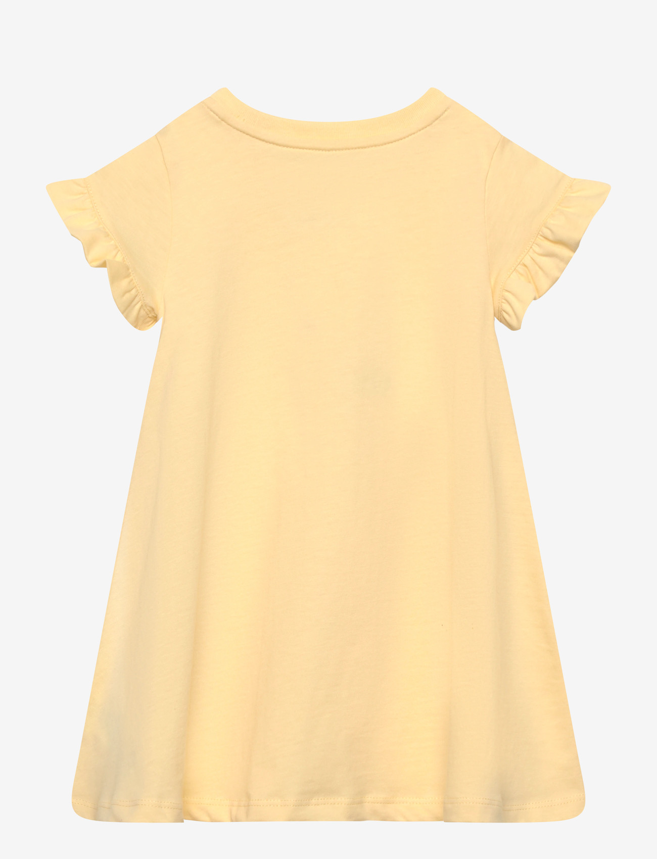 Ralph Lauren Kids - Polo Bear Cotton Jersey Dress - kurzärmelige babykleider - t-bird yellow - 1