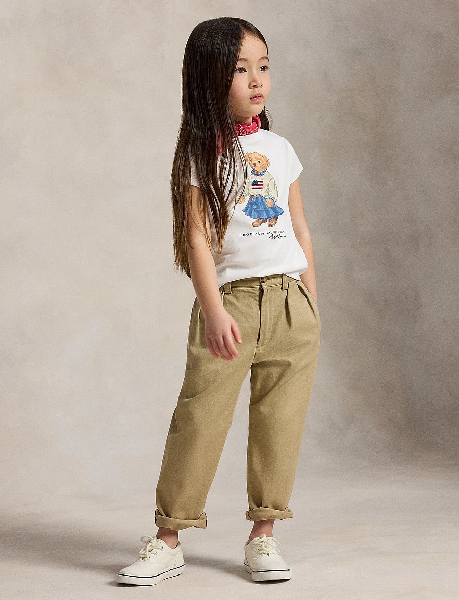 Ralph Lauren Kids - 26/1 JERSEY-KNT-T-SHIRT - kortærmede t-shirts - white - 4