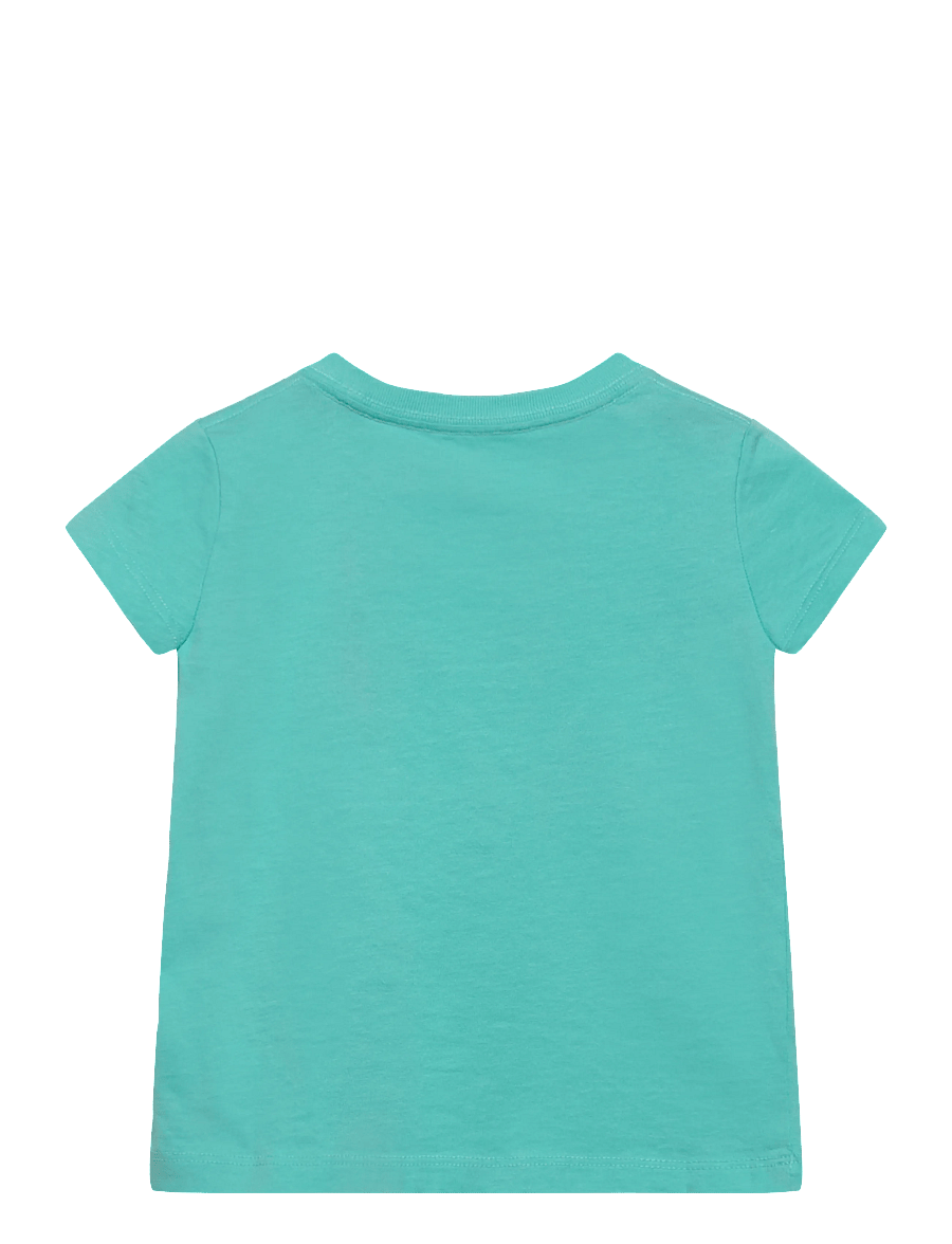 Ralph Lauren Kids - Polo Bear Cotton Jersey Tee - short-sleeved t-shirts - parakeet - 1