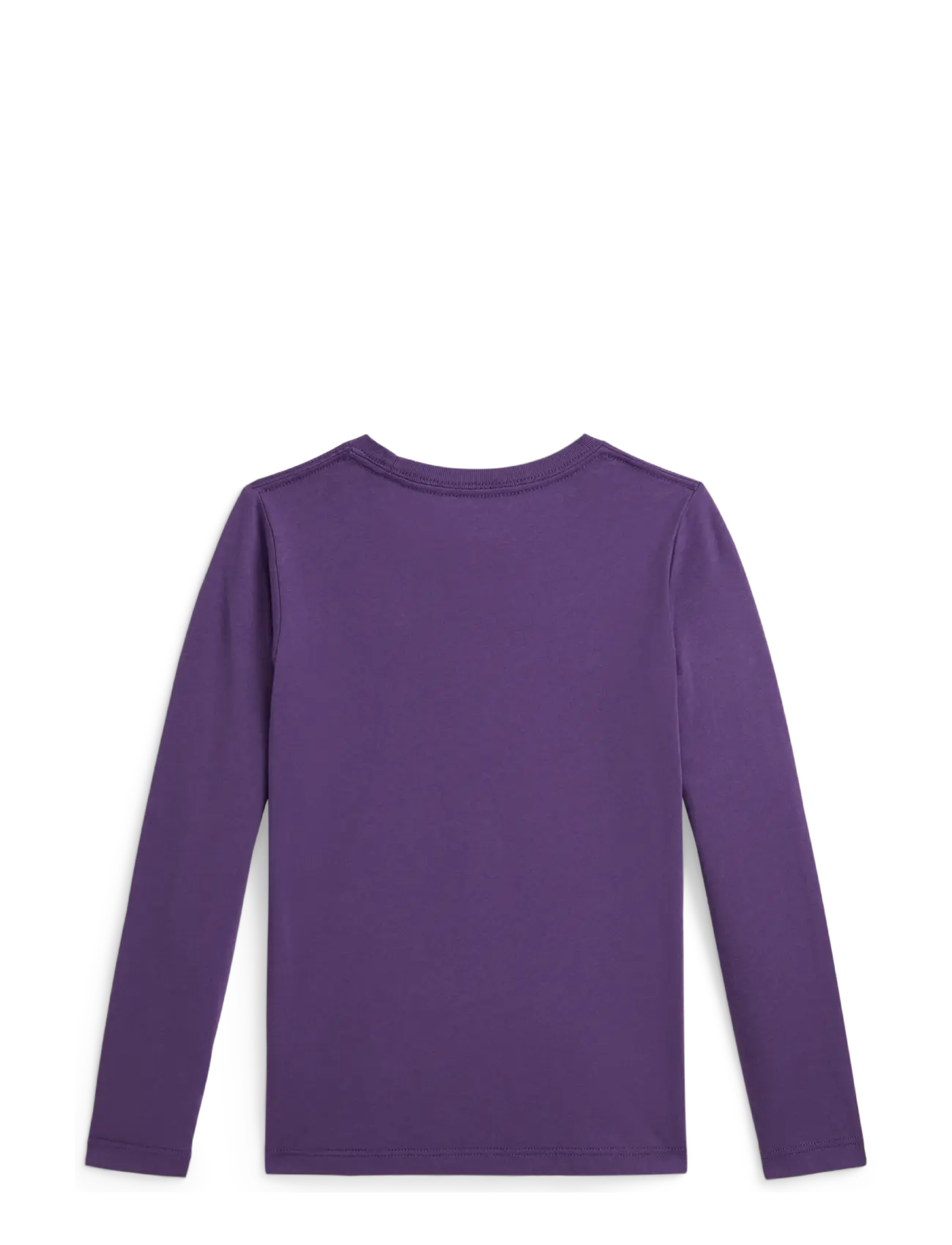 Ralph Lauren Kids - Polo Bear Cotton Long-Sleeve Tee - long-sleeved t-shirts - valley purple - 1