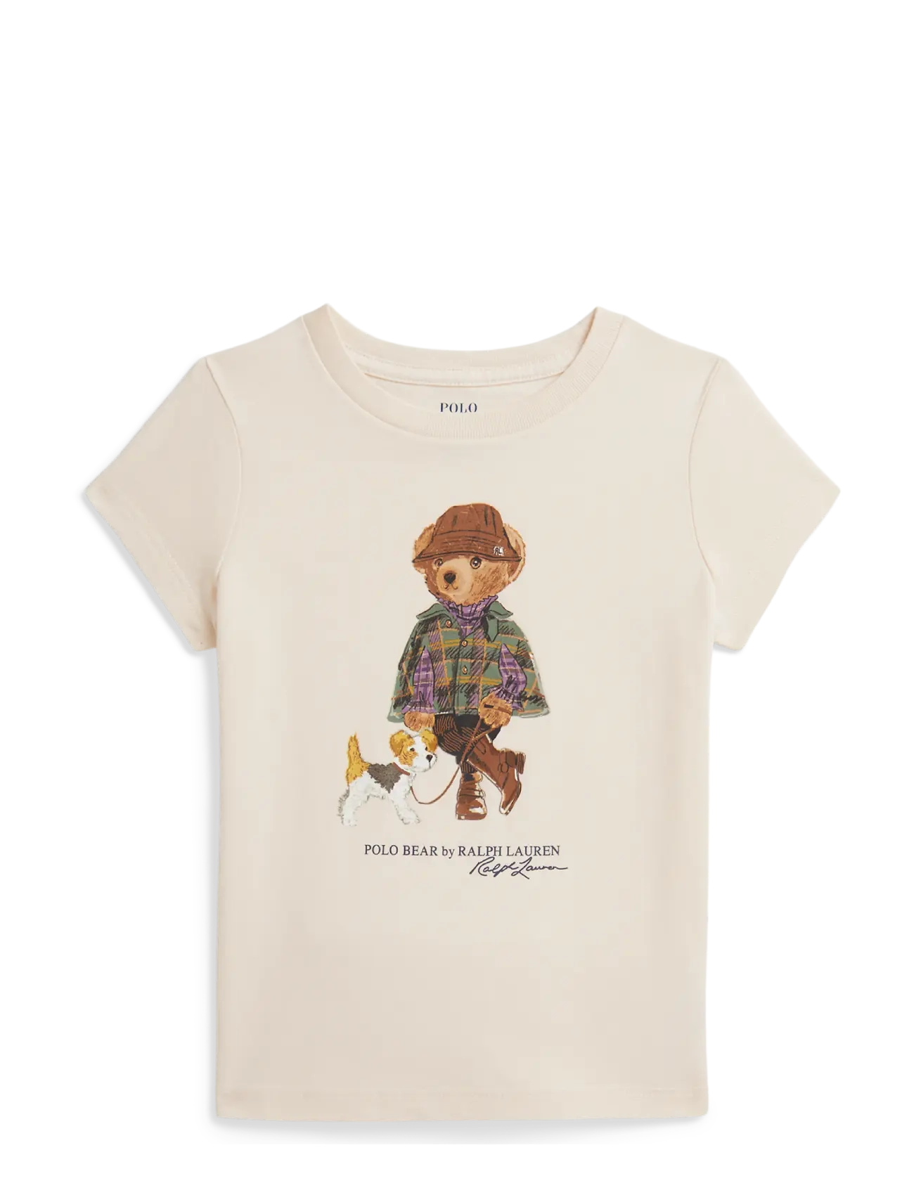 Ralph Lauren Kids Polo Bear Cotton Jersey Tee - New Arrivals - ESTATE CREAM / cream