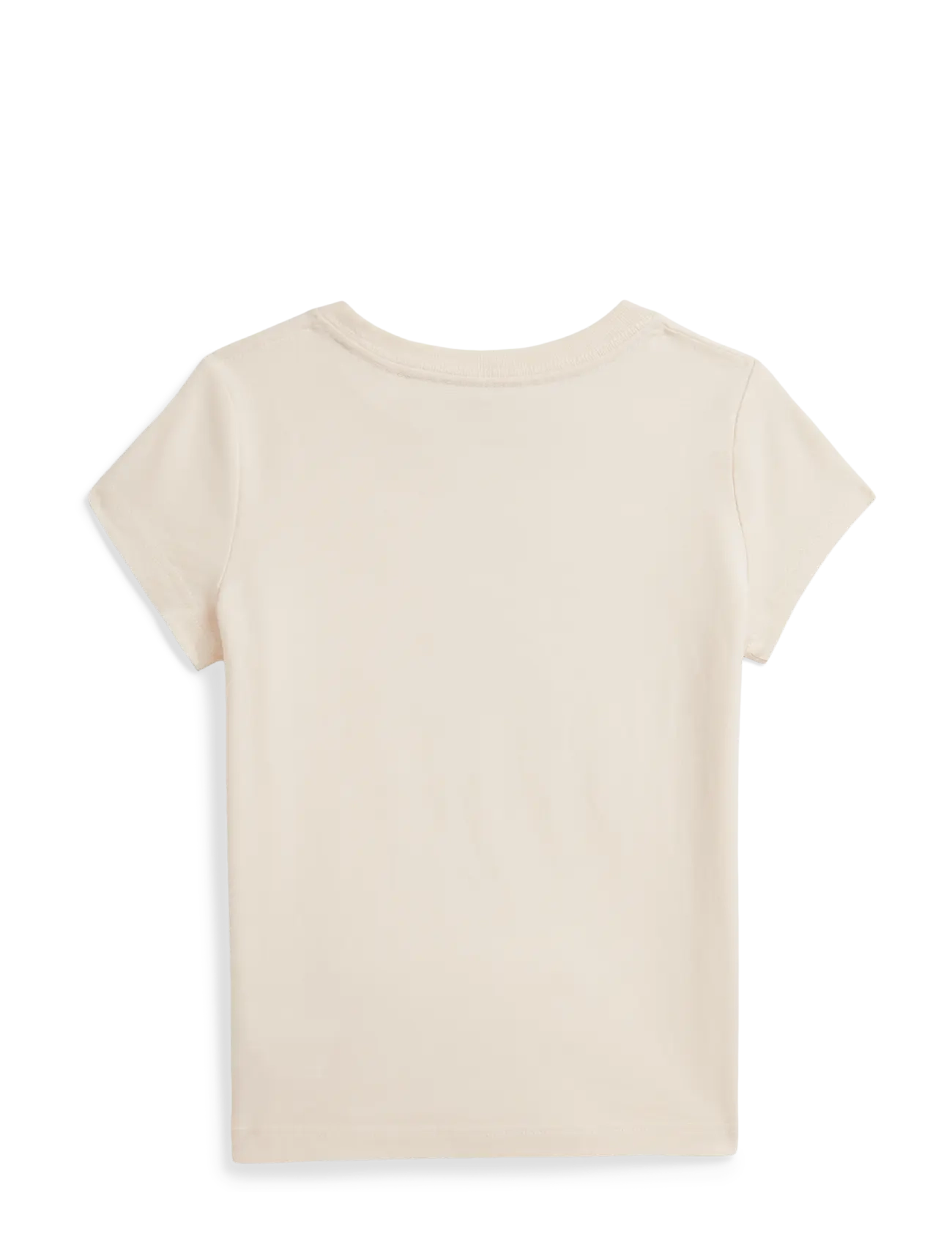 Ralph Lauren Kids - Polo Bear Cotton Jersey Tee - short-sleeved t-shirts - estate cream - 1